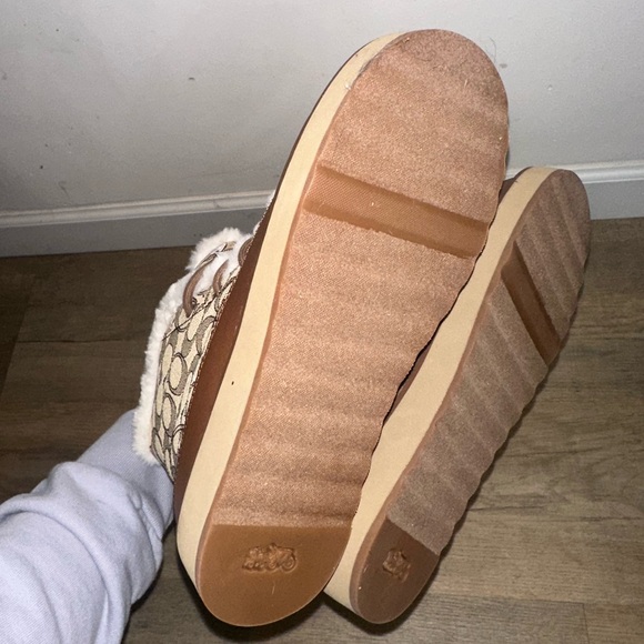 Coach Imani Boot In Signature Jacquard NWT - No Box Size 7 - Picture 8 of 8